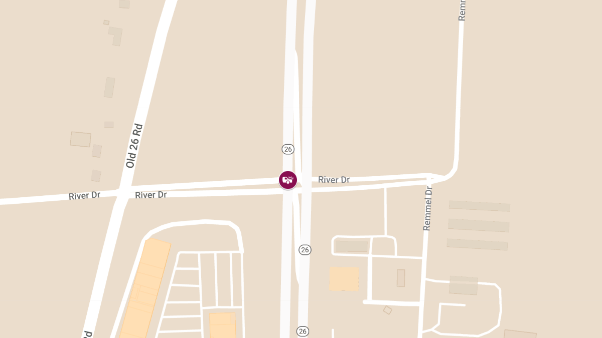 Two-Vehicle Traffic Accident with Injuries at Hwy 26 and River Dr