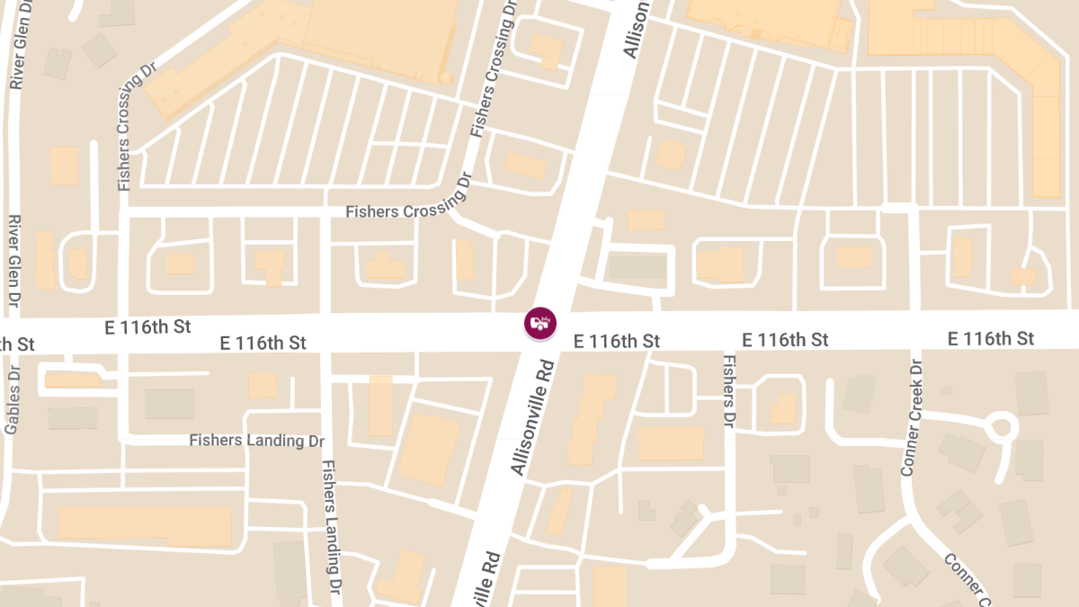 Vehicle Accident at Allisonville Rd and E 116th St