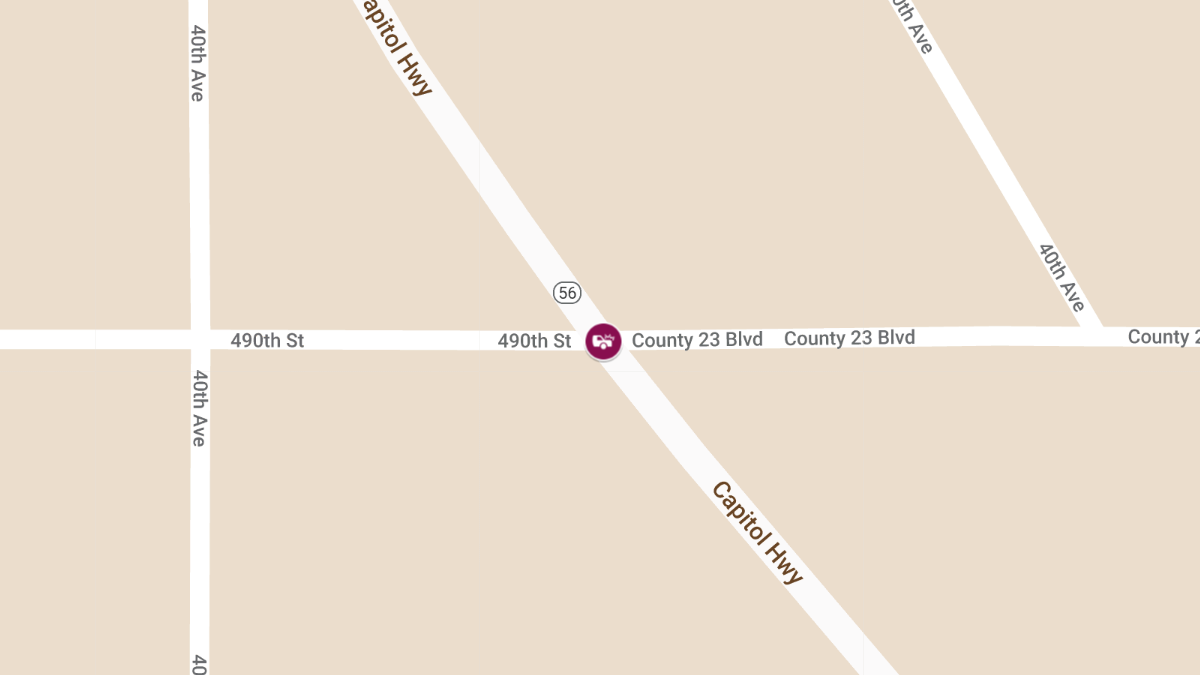 Vehicle Accident at MN Hwy 56 and 490th St