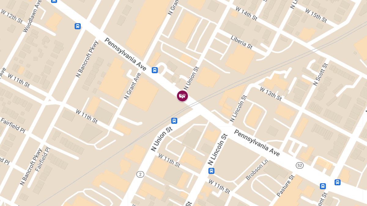 Vehicle Accident with Injuries at Pennsylvania Ave and Union St