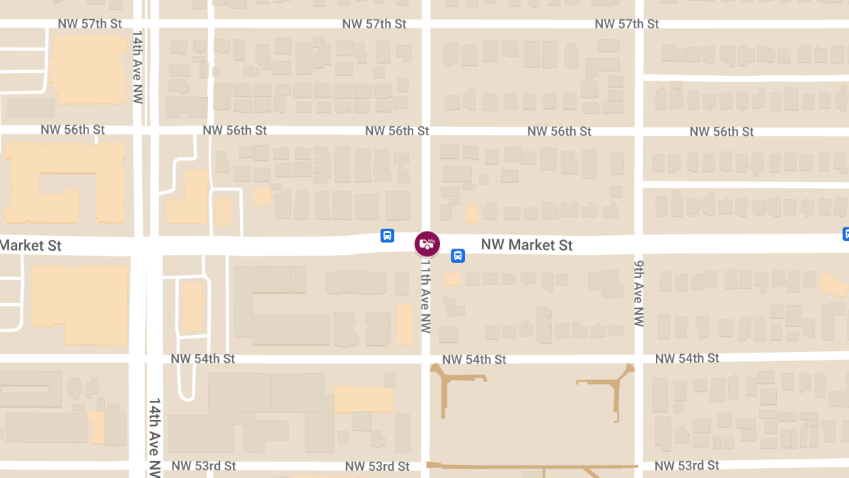 Vehicle Collision at 11th Ave NW and NW Market St
