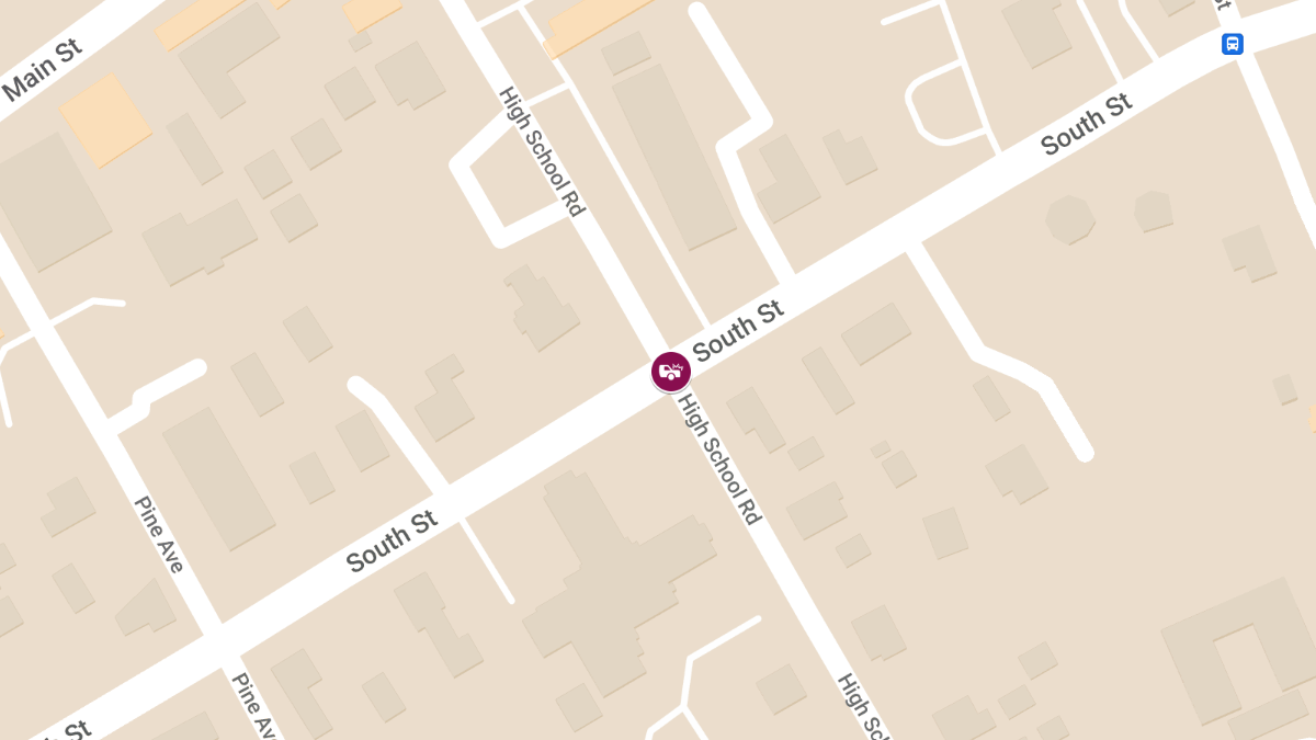 Vehicle Collision at South St and High School Rd