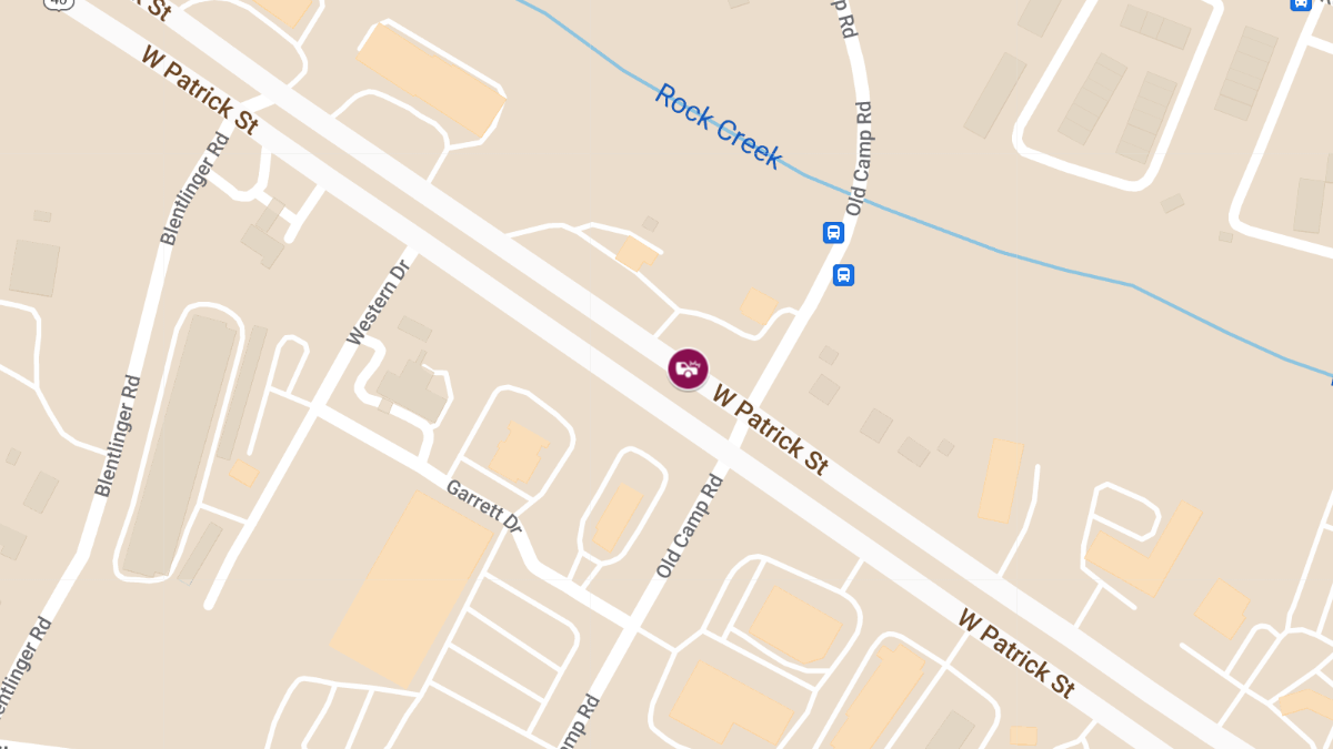 Vehicle Collision with Possible Entrapment on West Patrick St near Old Camp Rd
