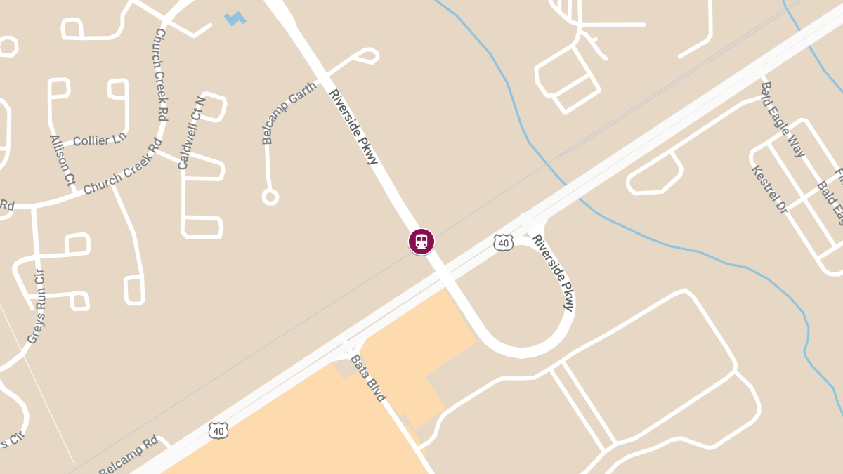 Vehicle Crash Involving CSX Train near Pulaski Highway