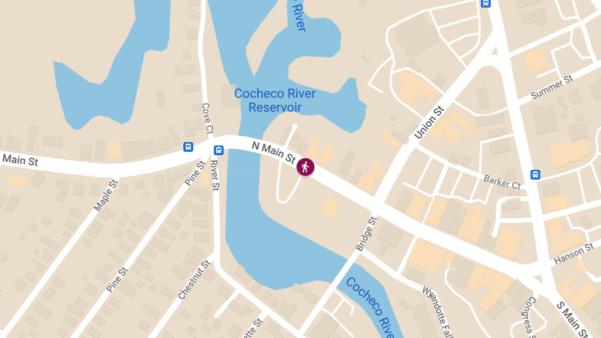 Vehicle vs. Pedestrian Accident with Injury at 76 N Main St