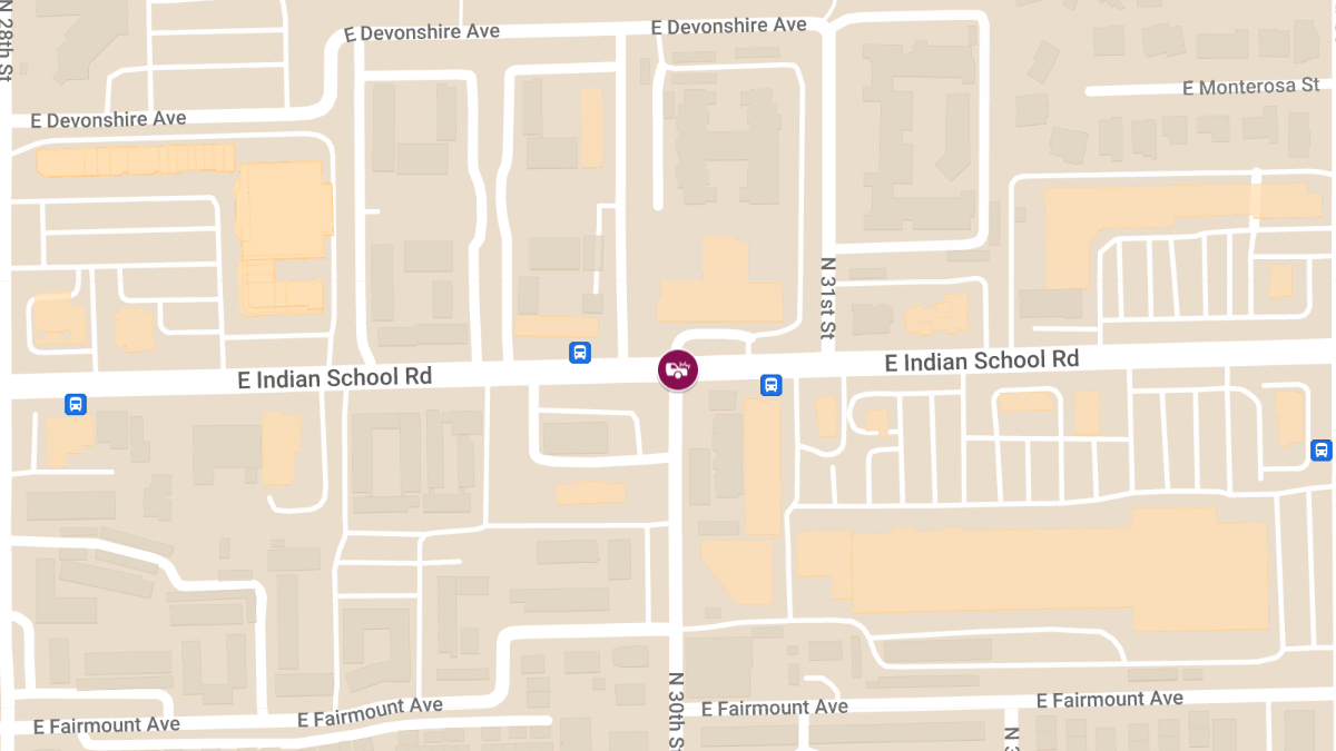 Woman Critically Injured in Pedestrian Crash at 30th St & Indian School Rd