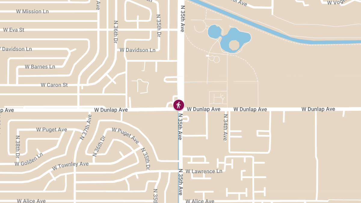 Woman Killed in Pedestrian Accident on 35th Ave and Dunlap Ave