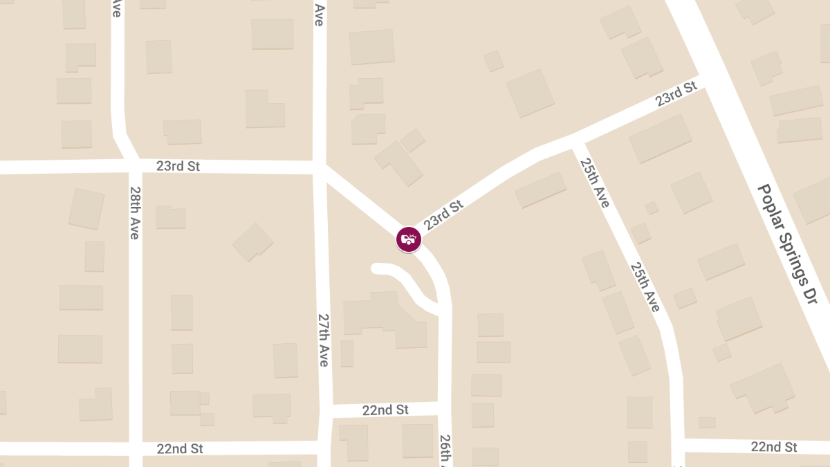 Accident at 2500 Block 26th Ave causes Injuries