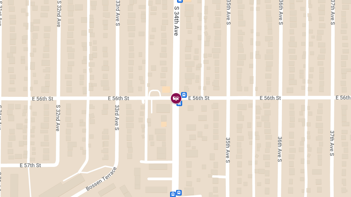 Accident at E 56th St & 34th Ave S Results in injuries