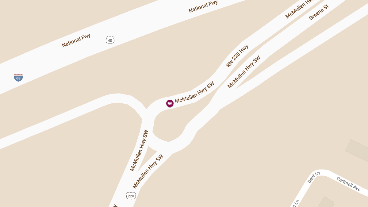 Accident at McMullen Hwy and DNA Landscaping