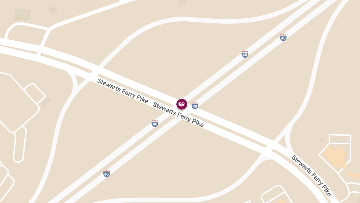 Accident at Stewarts Ferry Pike / I-40 E Causes Injuries