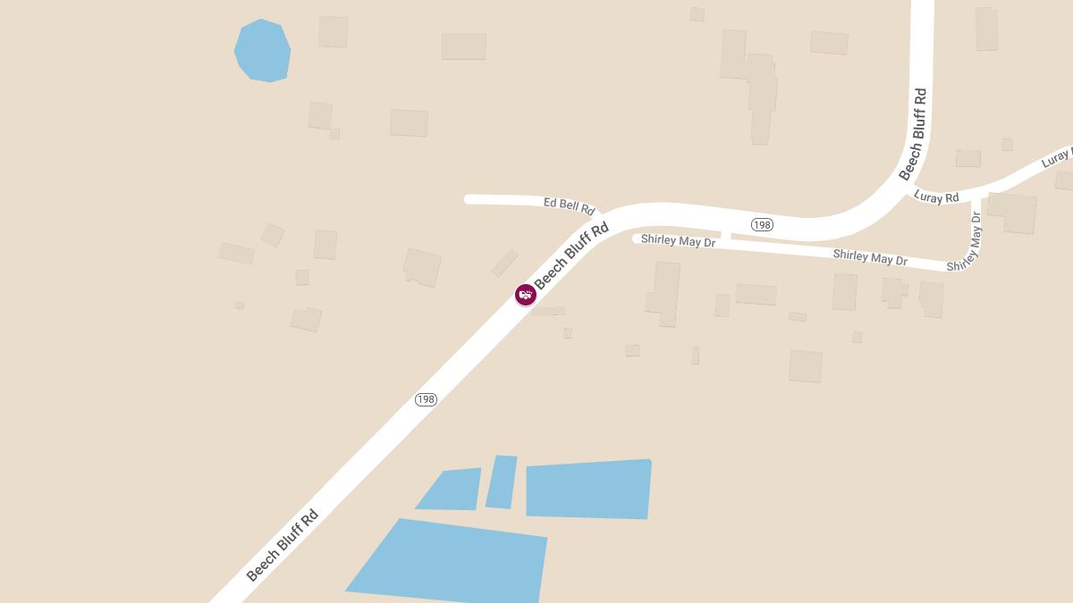 Accident on Beech Bluff Road Results in Injuries