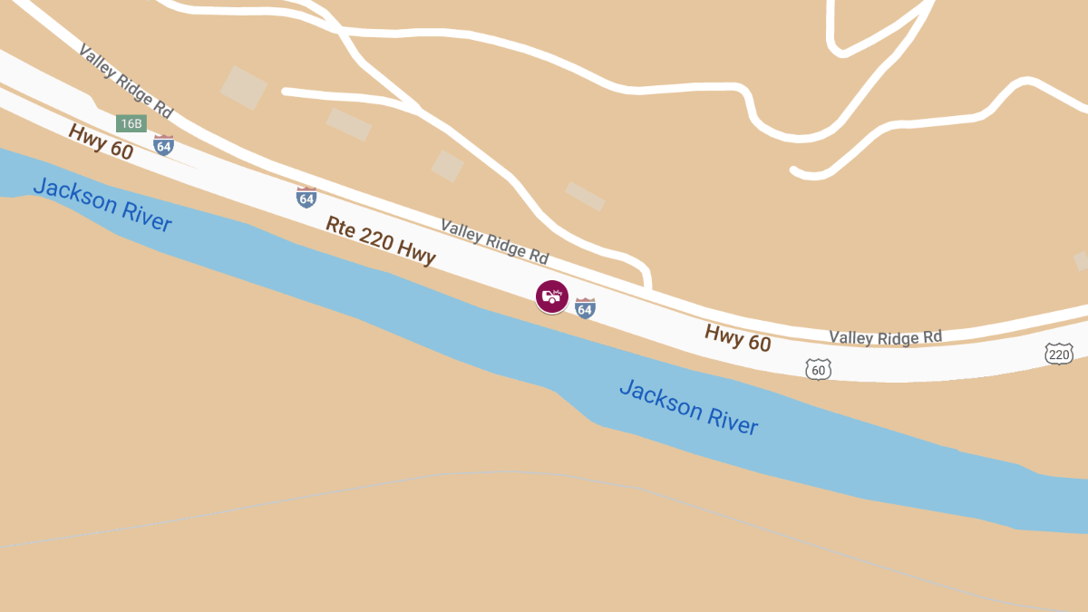 Accident with Entrapment and Fire on I-64 East at Mile Marker 197