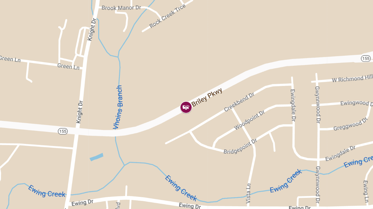 Accident with Injuries Near Exit 26b Briley Pkwy N