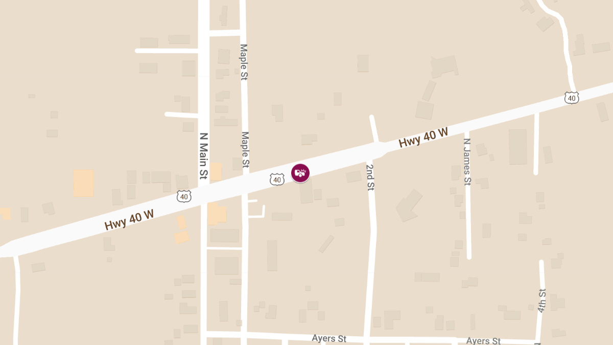 Accident with Injuries at 10600 Block of E US 40