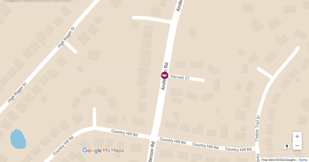 Accident with Injuries at Anderson Rd and Harvest Ct