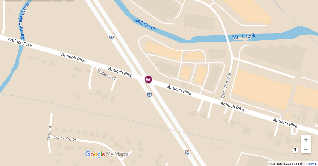 Accident with Injuries at Antioch Pike and I-24 E
