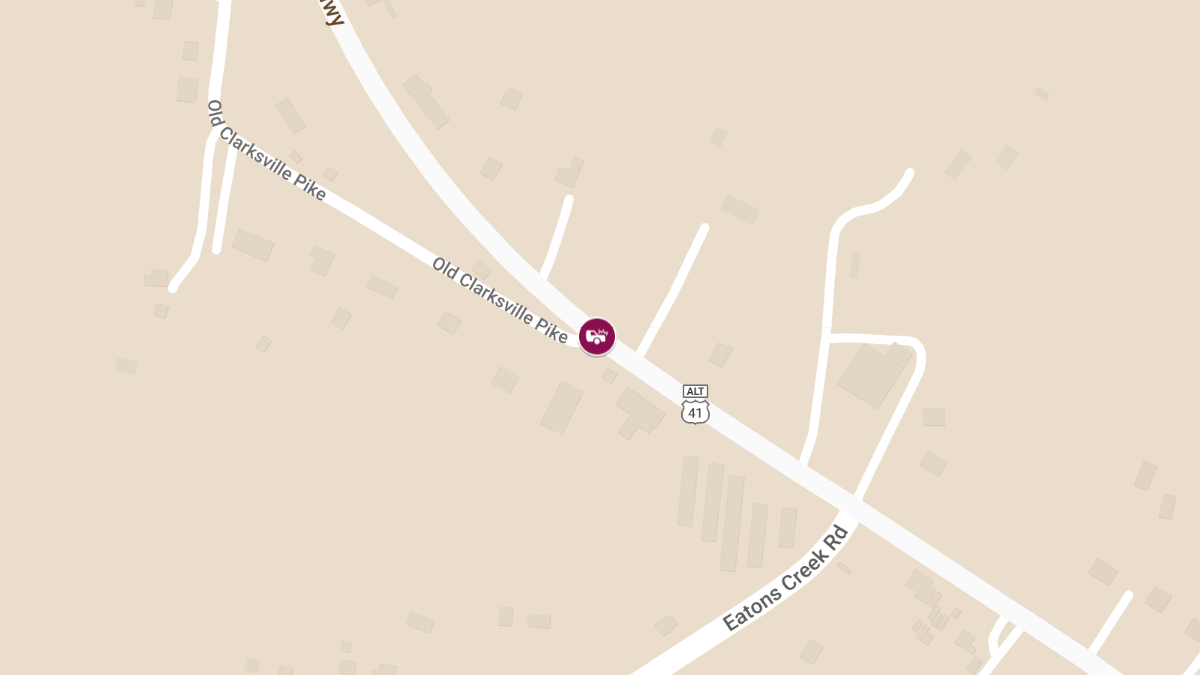 Accident with Injuries at Clarksville Pike and Old Clarksville Pike