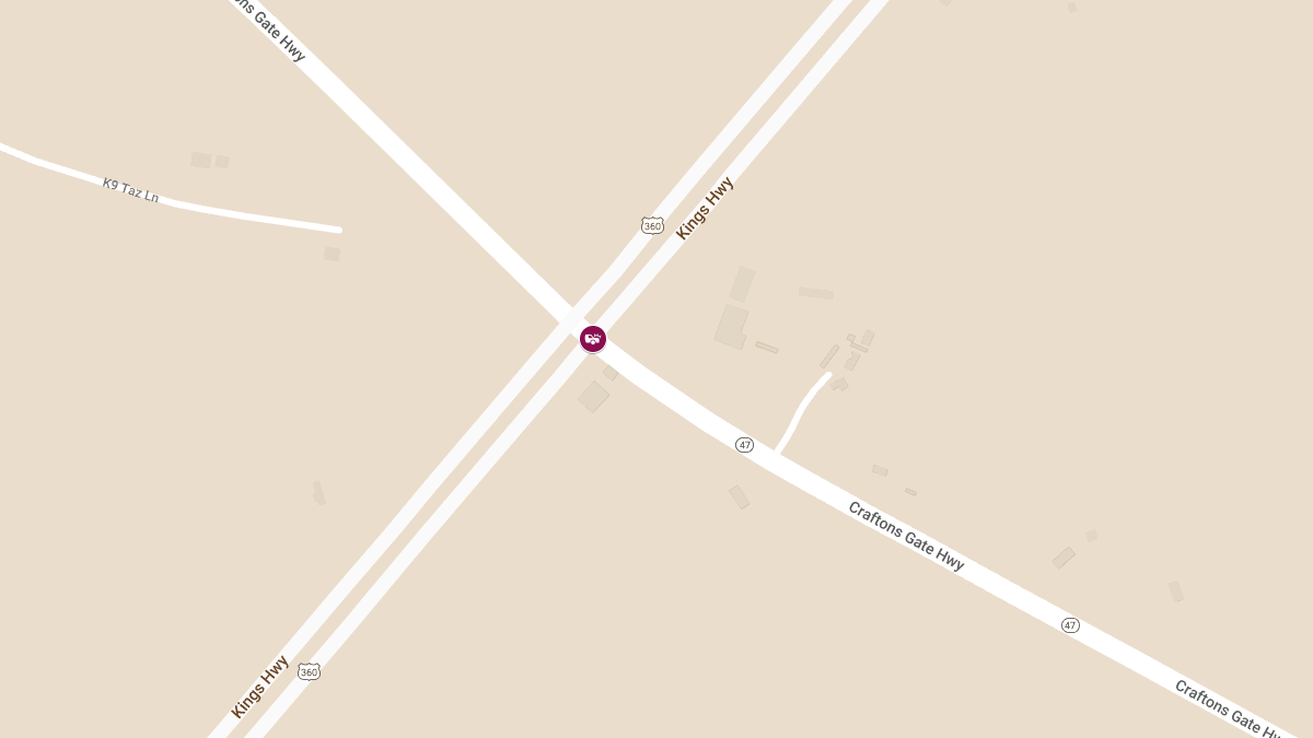Accident with Injuries at Craftons Gate Hwy and Kings Hwy