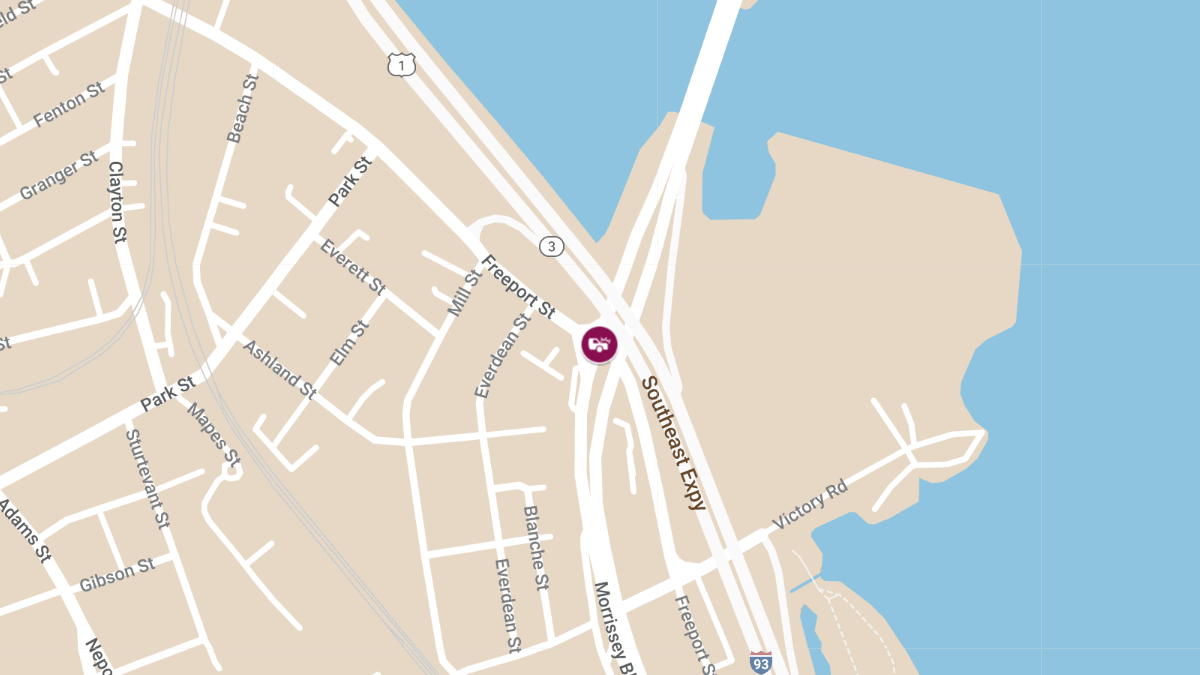 Accident with Injuries at Freeport St & Morrissey Blvd