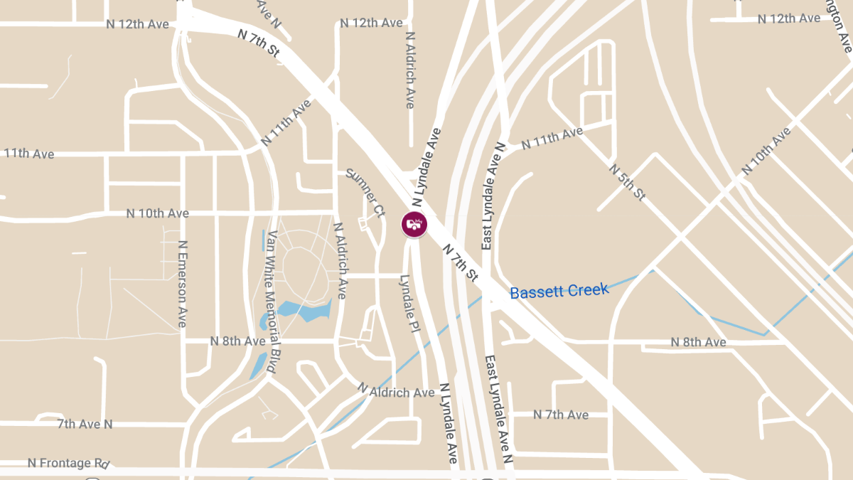 Accident with Injuries at I-94 E & Lyndale Ave N