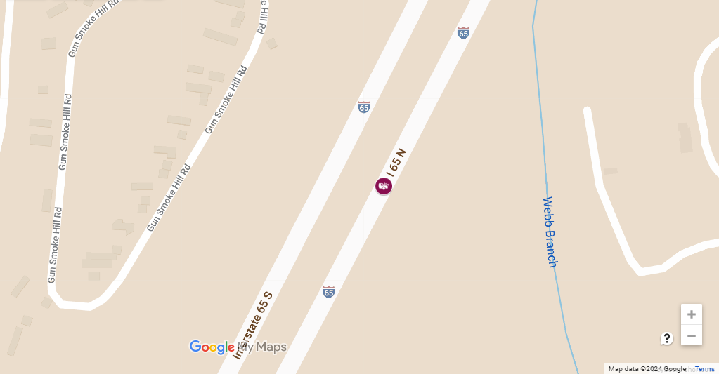 Accident with Injuries at MM 85.0 I-65 N