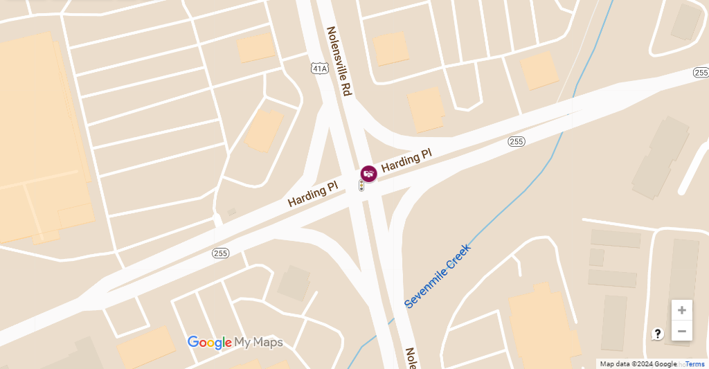 Accident with Injuries at Nolensville Pike and Harding Pl