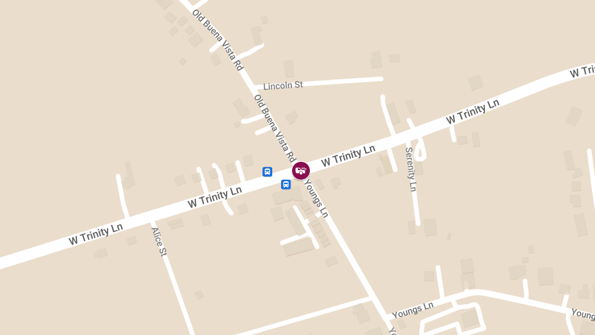 Accident with Injuries at Old Buena Vista Rd and W Trinity Ln