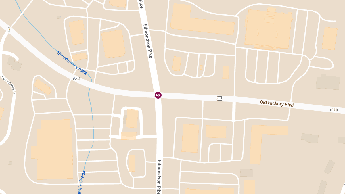 Accident with Injuries at Old Hickory Blvd and Edmondson Pike