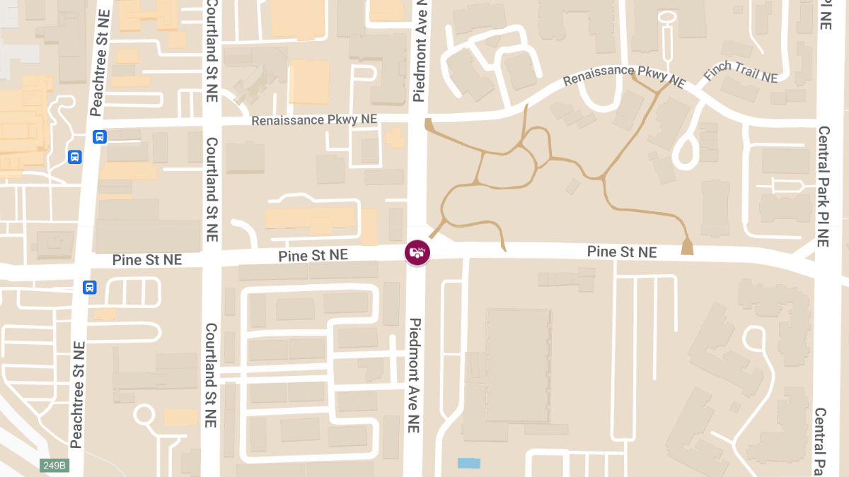 Accident with Injuries at Pine St NE & Piedmont Ave NE