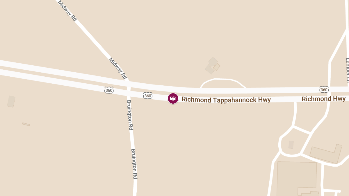 Accident with Injuries on 952 Richmond Tappahannock Hwy