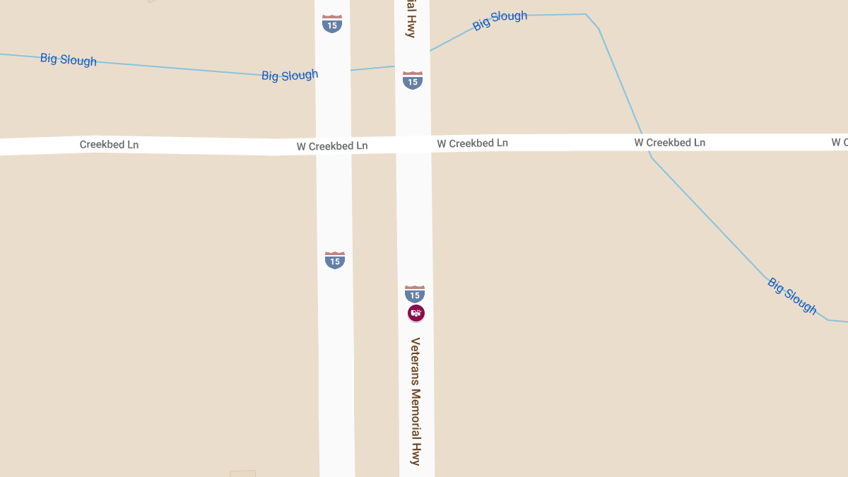 Accident with Injuries on I-15 NB at MP 57