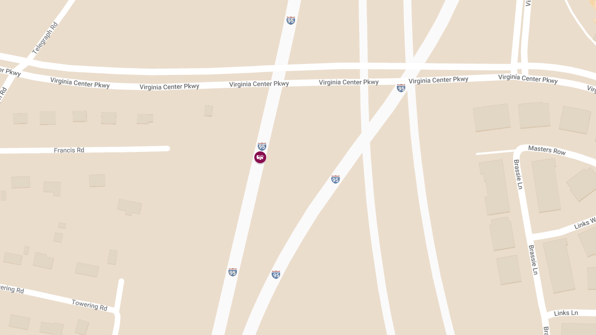 Accident with Injuries on I-95 South at Mile Marker 83