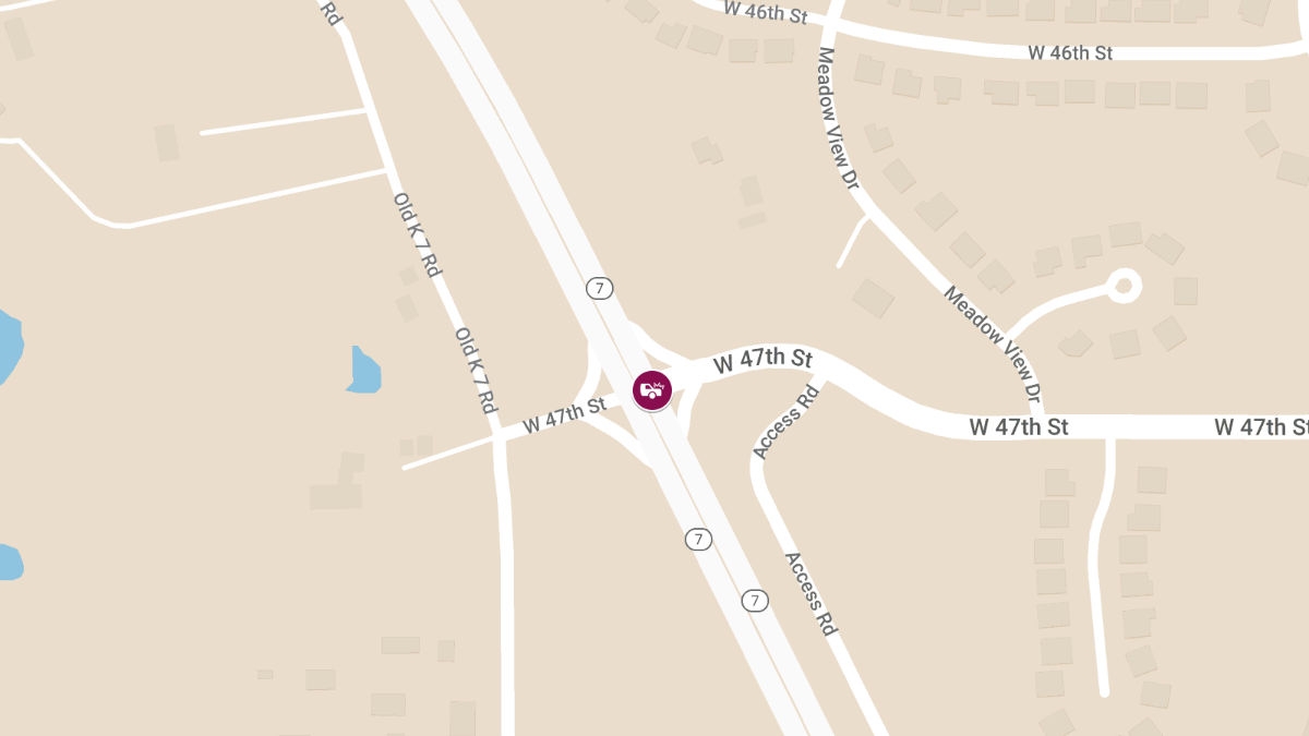 Accident with Injury Involving Dump Truck at Kansas 7 and West 47th St