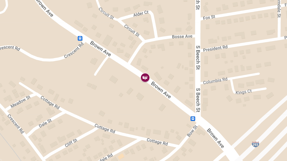 Accident with Injury at 1757 Brown Ave