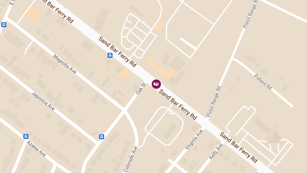 Accident with Injury at 327 Sand Bar Ferry Rd