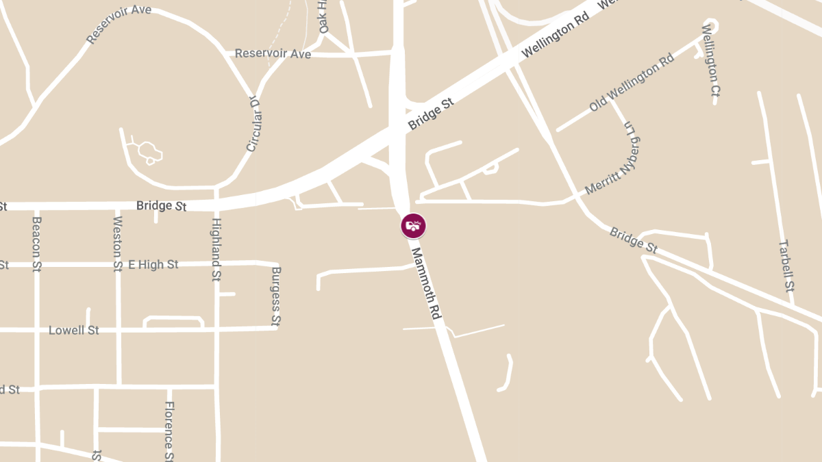 Accident with Injury at 625 Mammoth Rd