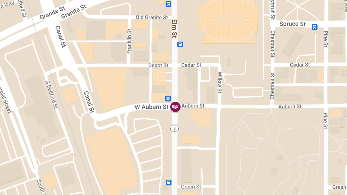 Accident with Injury at Auburn St and Elm St