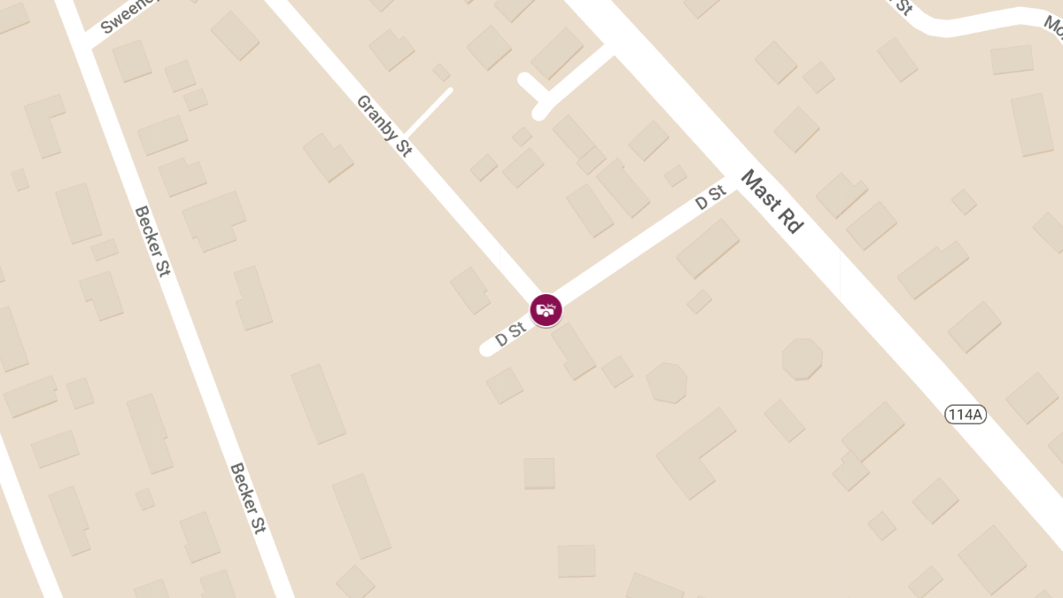 Accident with Injury at D St and Granby St