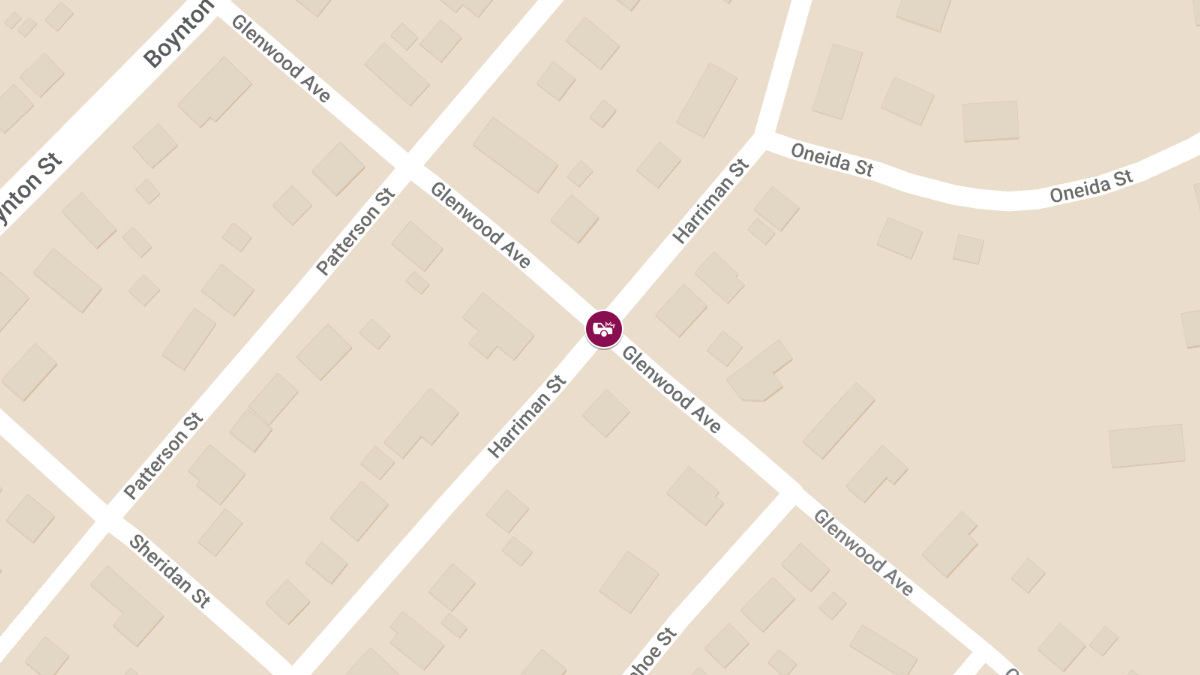 Accident with Injury at Harriman St and Glenwood Ave