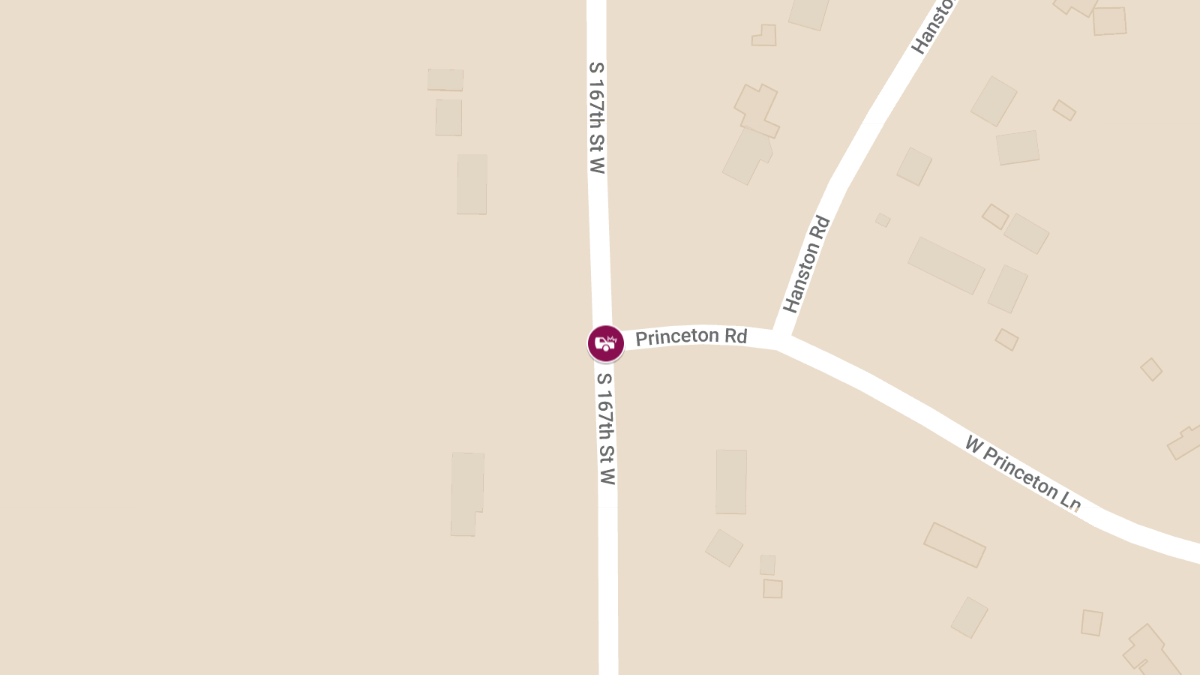 Accident with Injury at Highway 54 and 167th St W