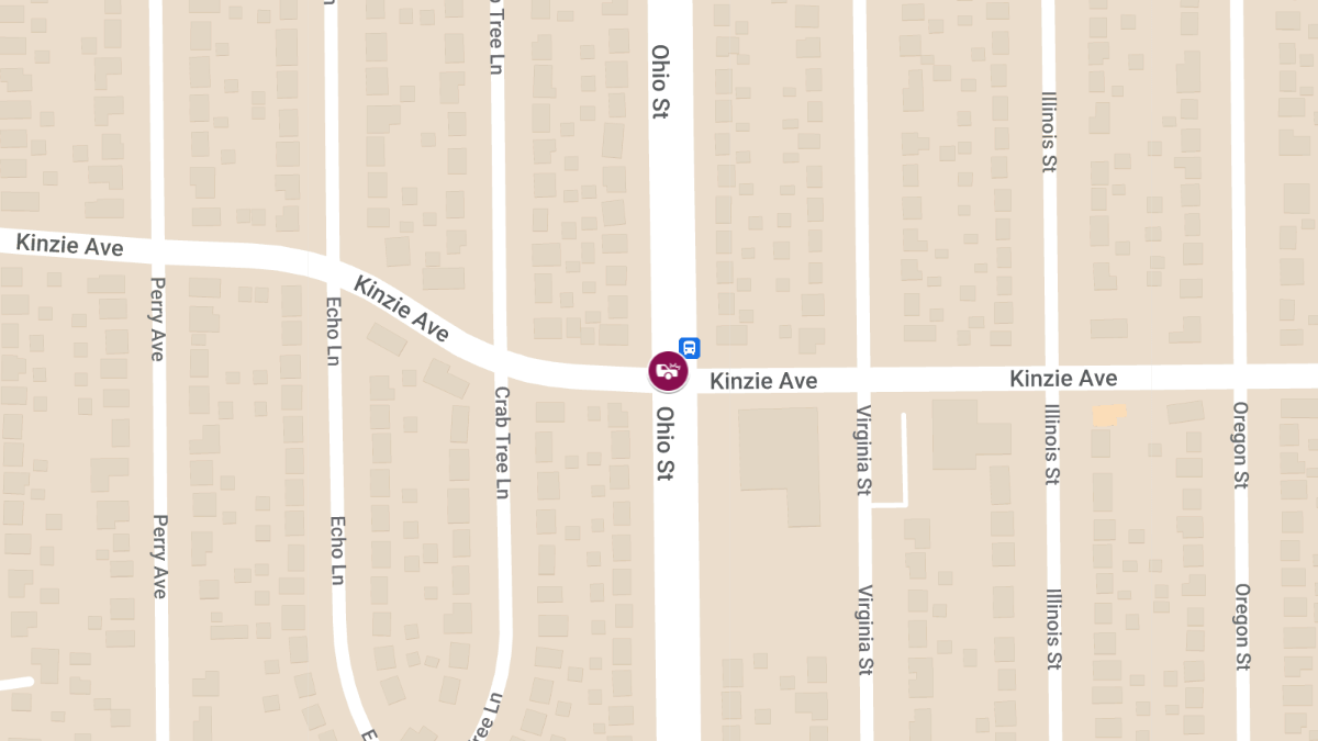 Accident with Injury at Kinzie Ave and Ohio St