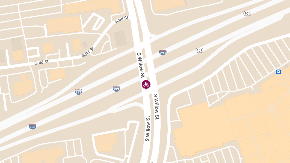 Accident with Injury at S Willow St and 293 Ramp