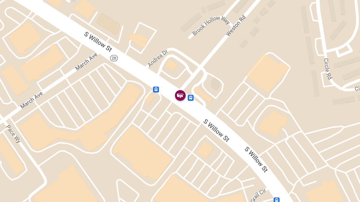 Accident with Injury at S Willow St and Weston Rd