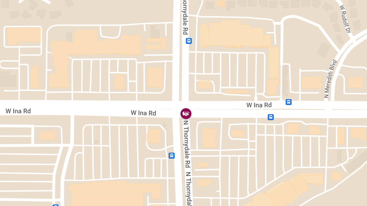 Accident with Injury at Thornydale and Ina Rd