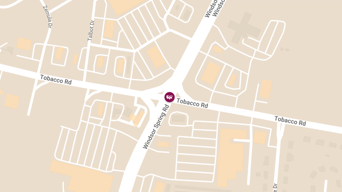 Accident with Injury at Tobacco Rd and Windsor Spring Rd