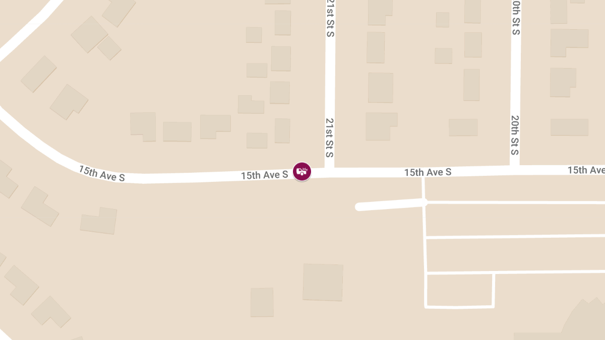 Accident with Injury on 15th Ave S