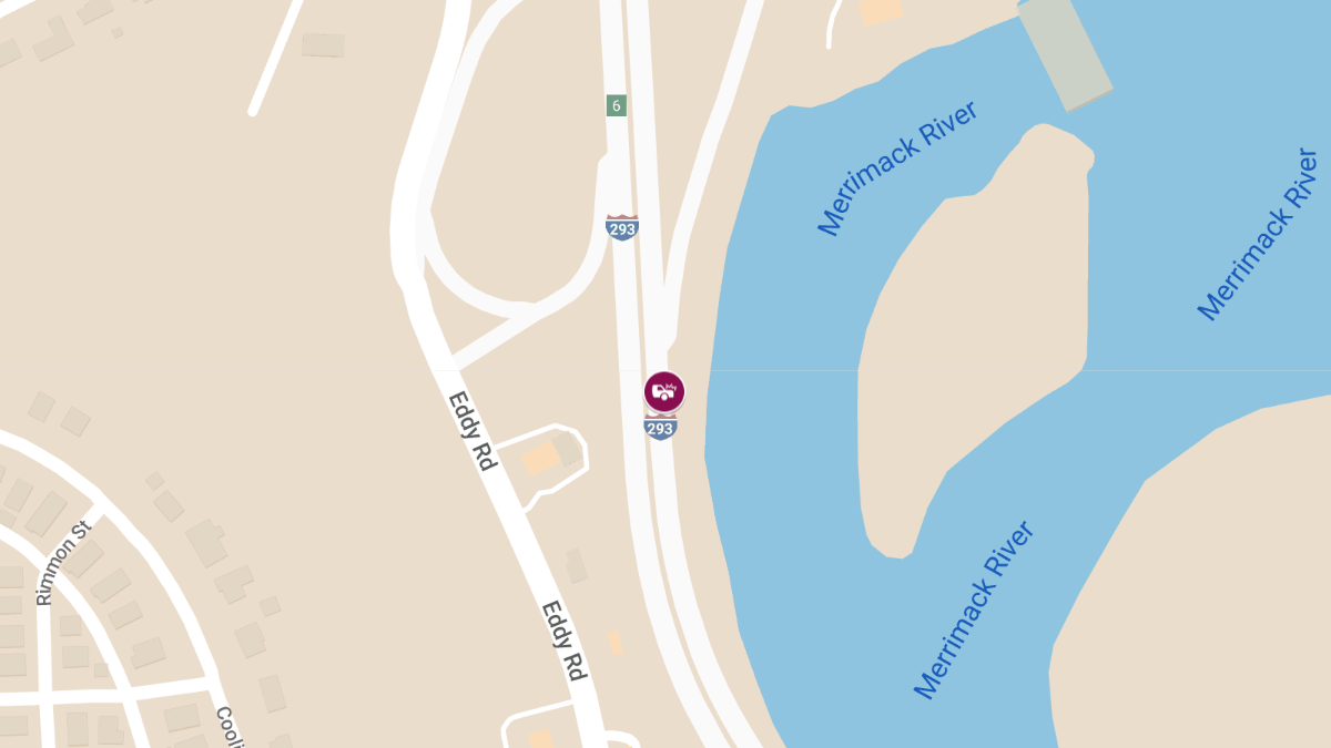 Accident with Injury on 293 North Before Exit 5 Onramp