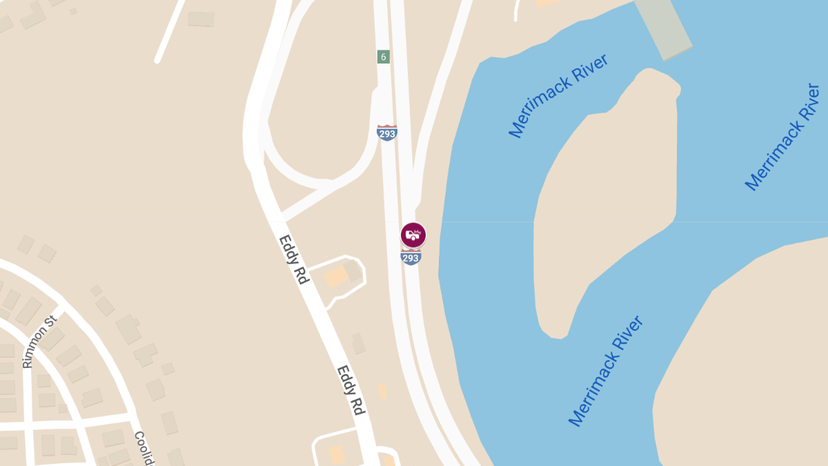 Accident with Injury on 293 North Off-Ramp at Exit 4