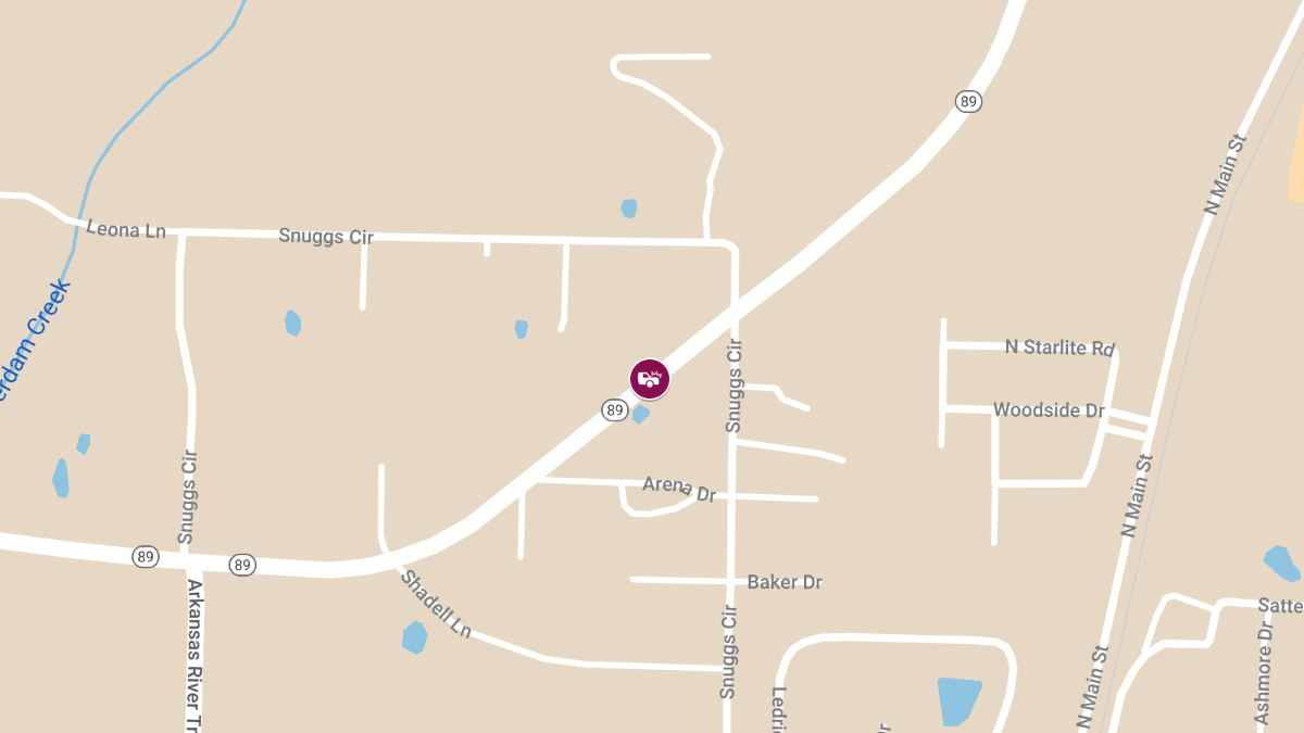 Accident with Injury on Hwy 89 WB